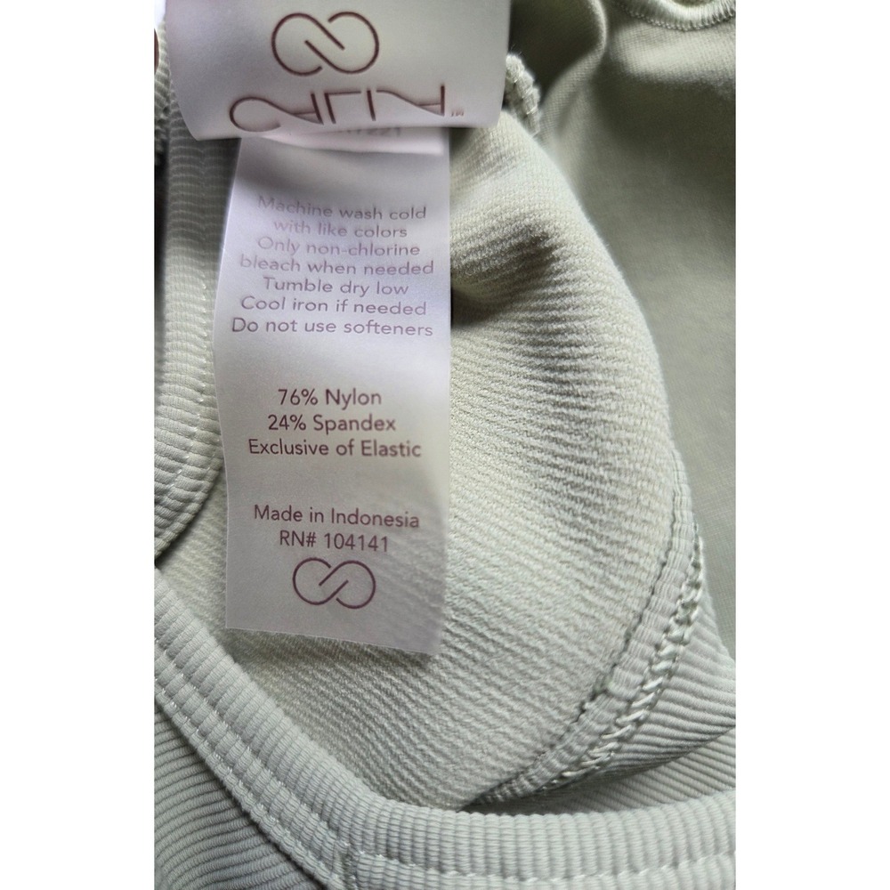 CALIA by Carrie Underwood Ribbed Sports Bra and Leggings Set Sage Green Small - Picture 6 of 9
